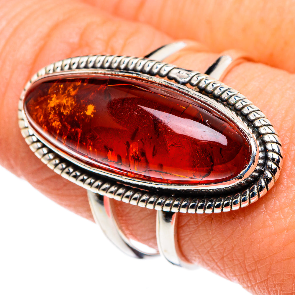 Baltic Amber Rings handcrafted by Anasilvercos - RING90255