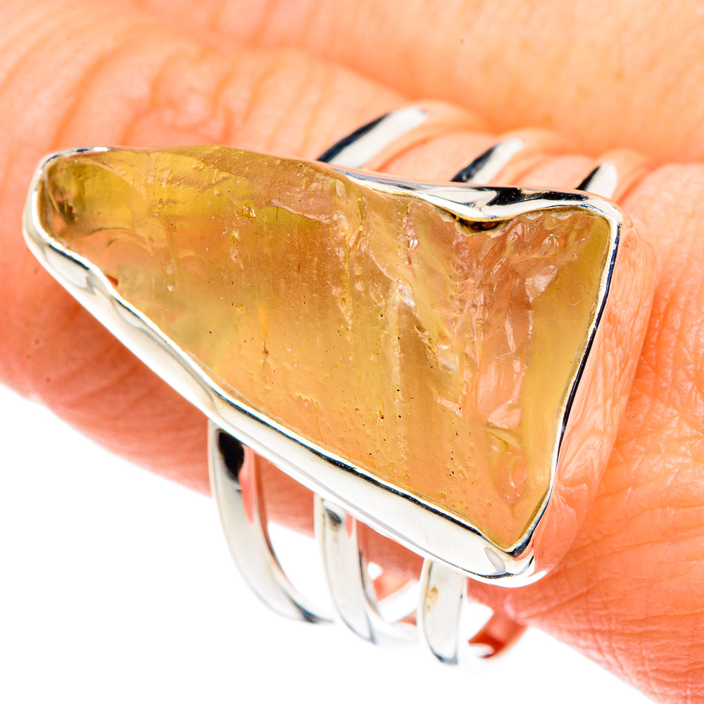 Libyan Glass Rings handcrafted by Anasilvercos - RING90296