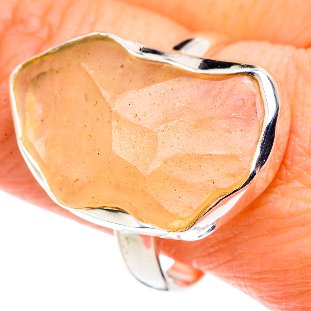 Libyan Glass Rings handcrafted by Anasilvercos - RING90297