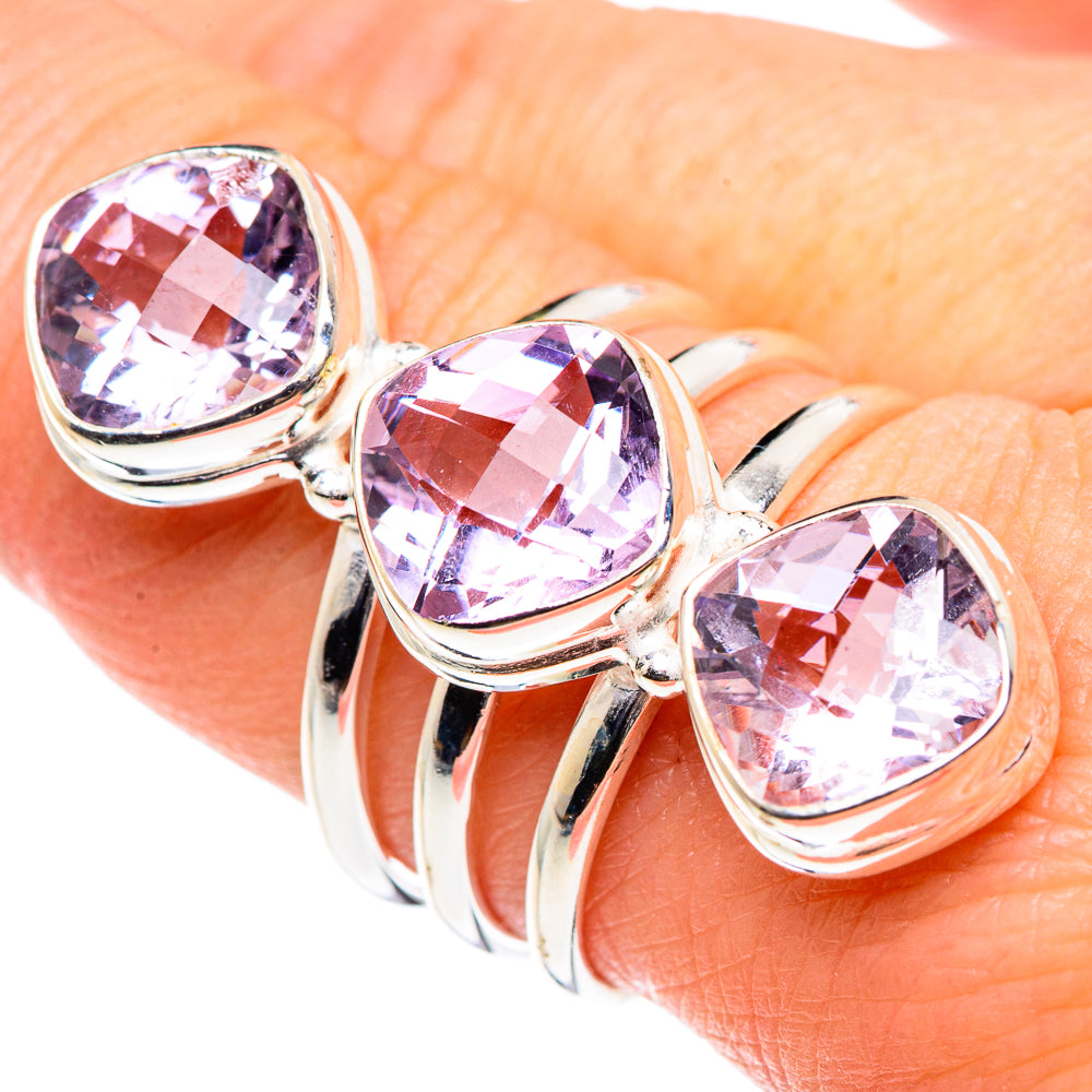 Amethyst Rings handcrafted by Anasilvercos - RING90303