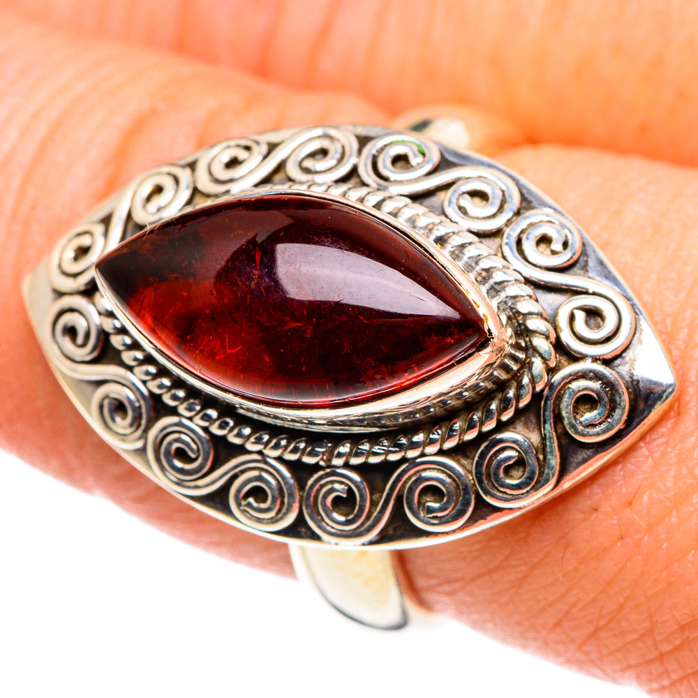 Baltic Amber Rings handcrafted by Anasilvercos - RING90315