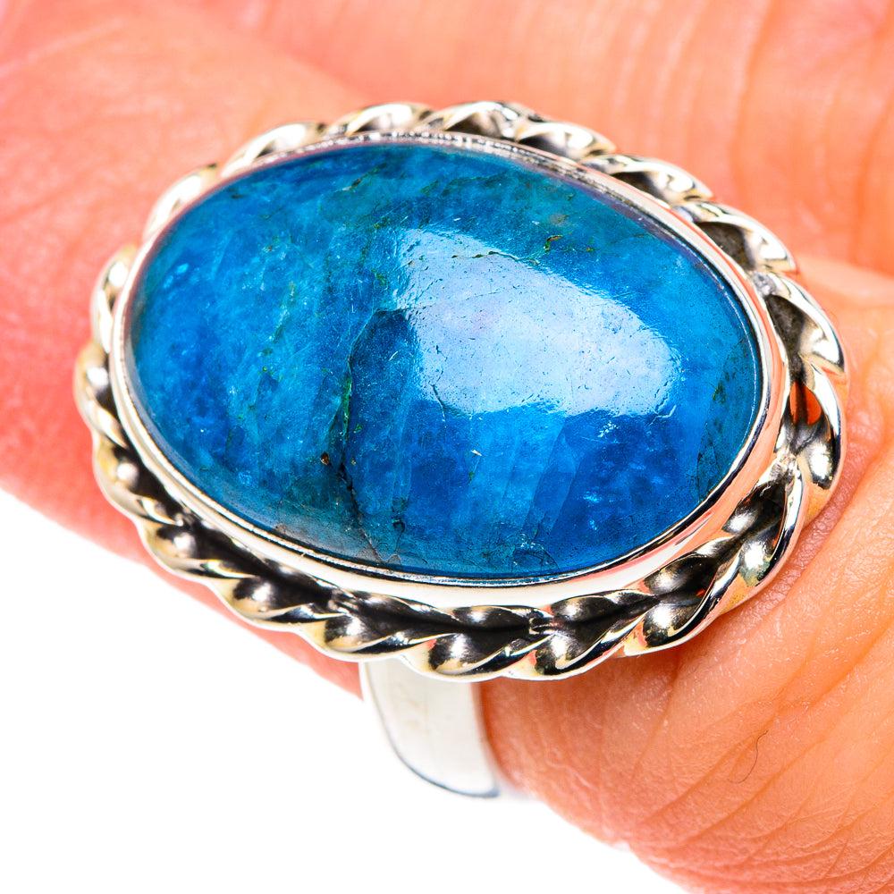 Apatite Rings handcrafted by Anasilvercos - RING90319