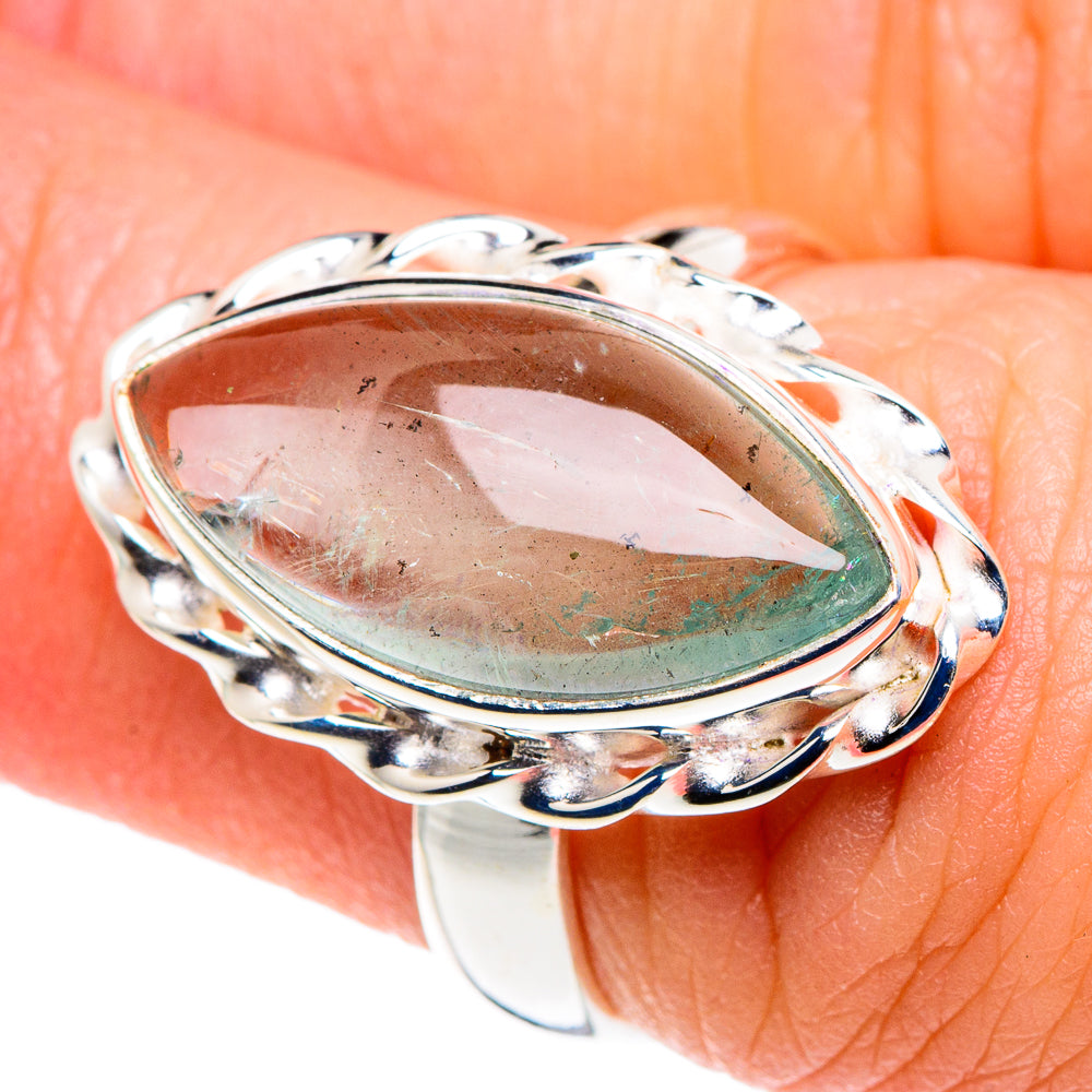 Aquamarine Rings handcrafted by Anasilvercos - RING90350