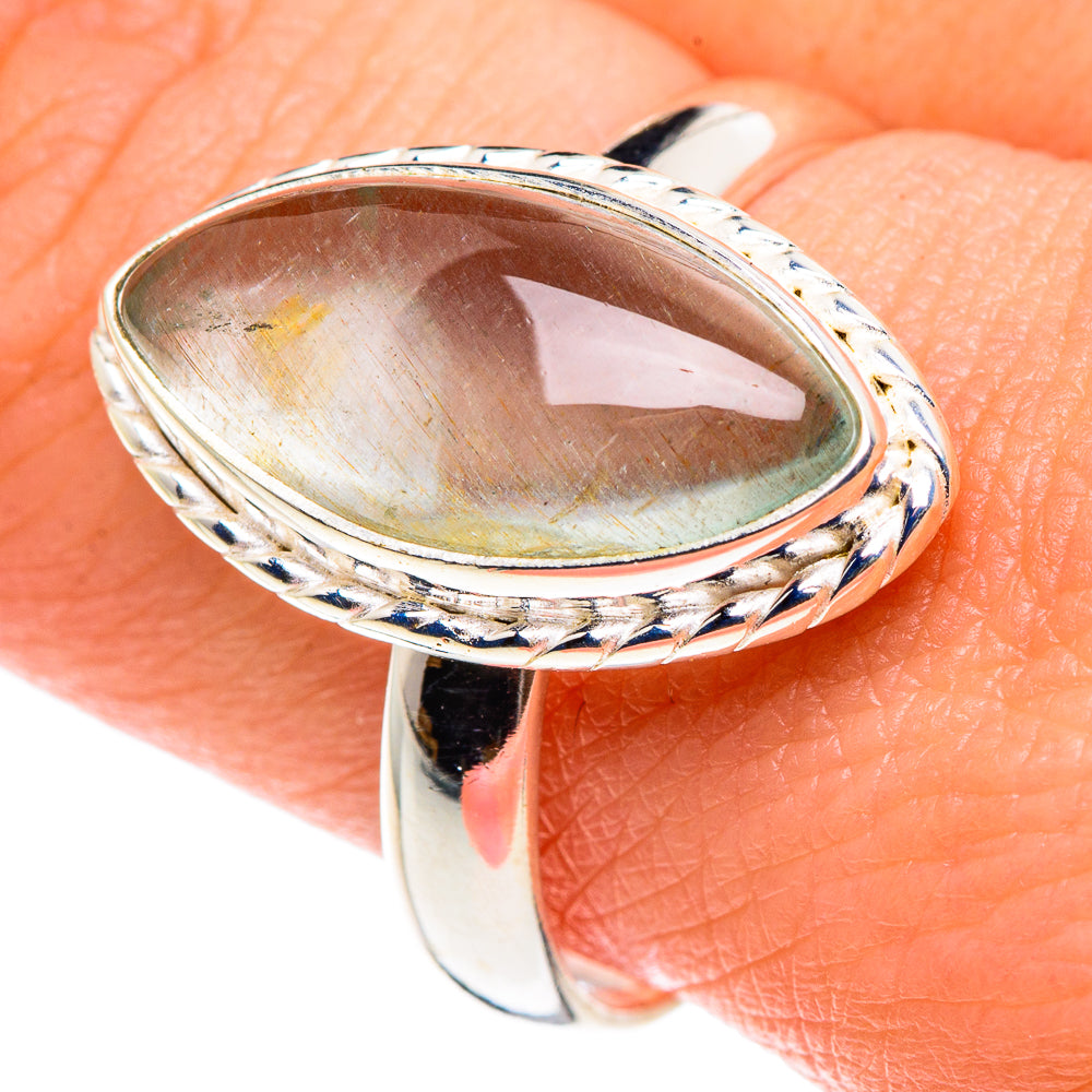 Aquamarine Rings handcrafted by Anasilvercos - RING90379