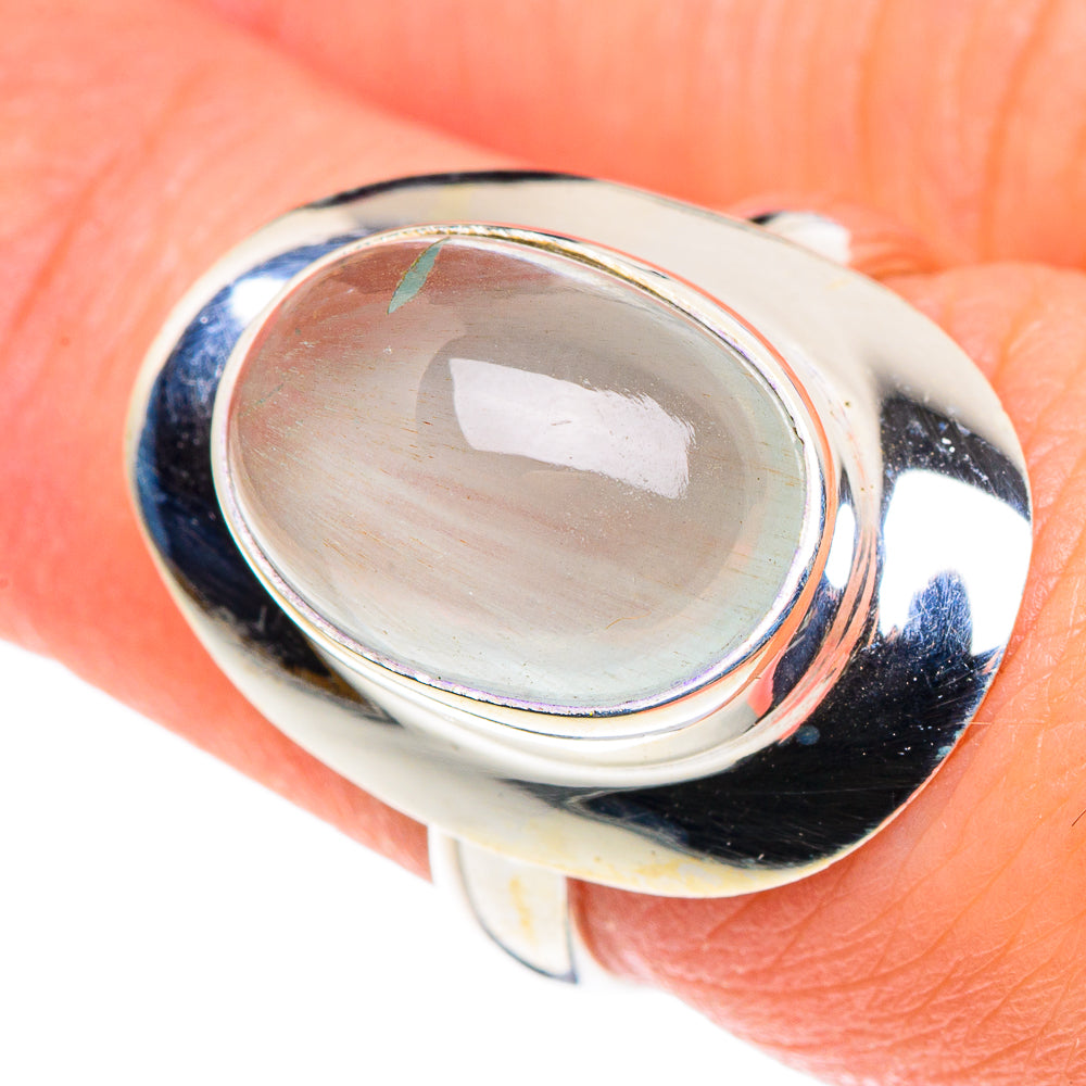 Aqua Chalcedony Rings handcrafted by Anasilvercos - RING90382