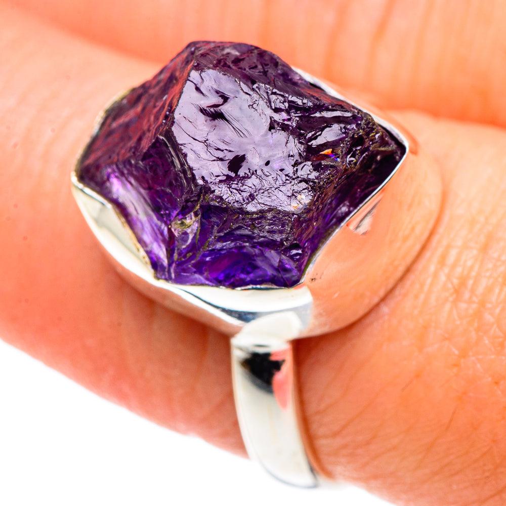 Amethyst Rings handcrafted by Anasilvercos - RING90395