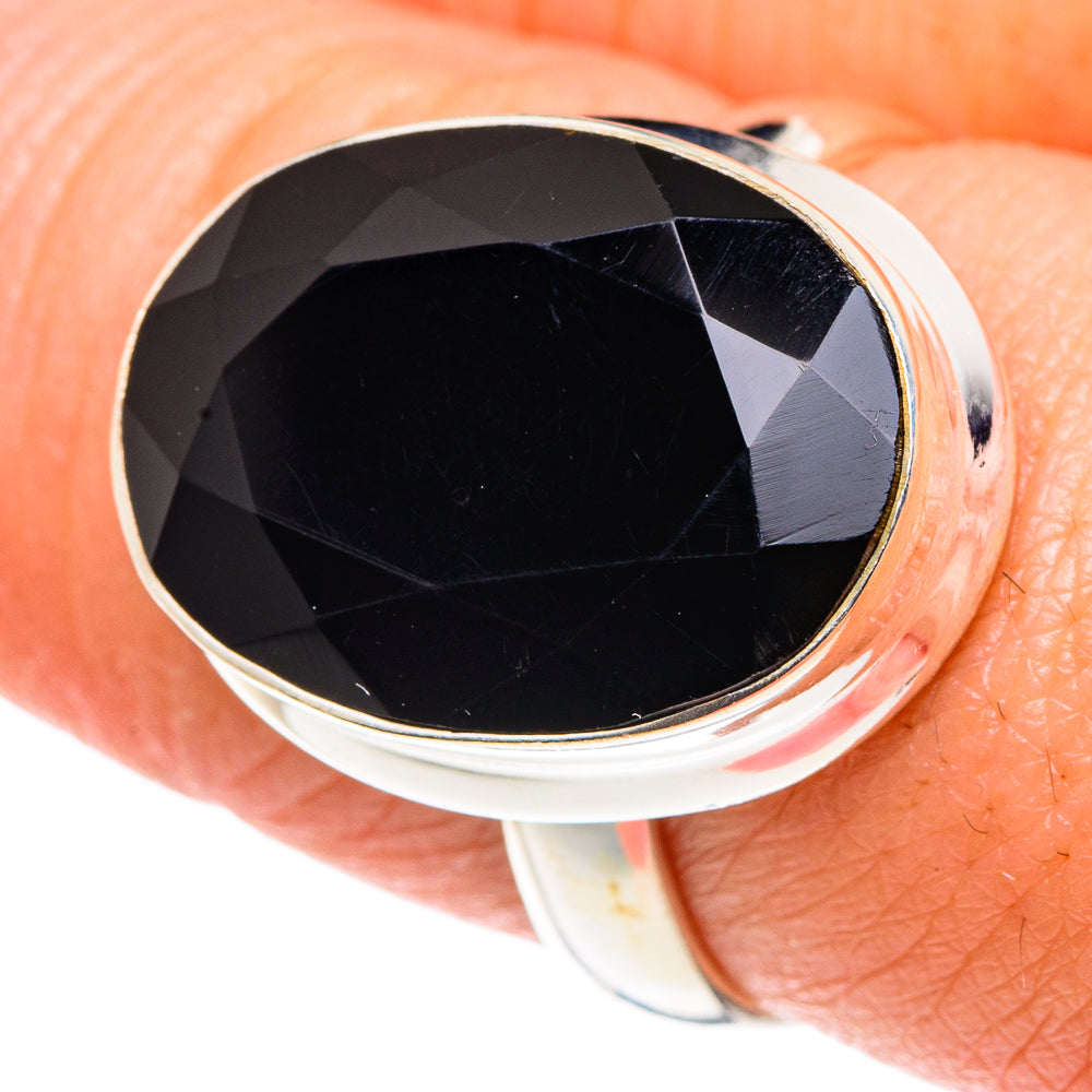 Black Onyx Rings handcrafted by Anasilvercos - RING90451