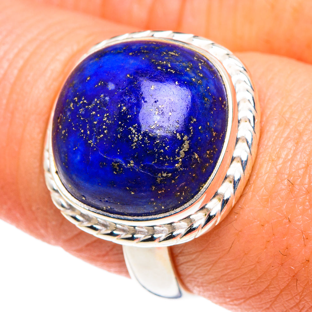 Lapis Lazuli Rings handcrafted by Anasilvercos - RING90455