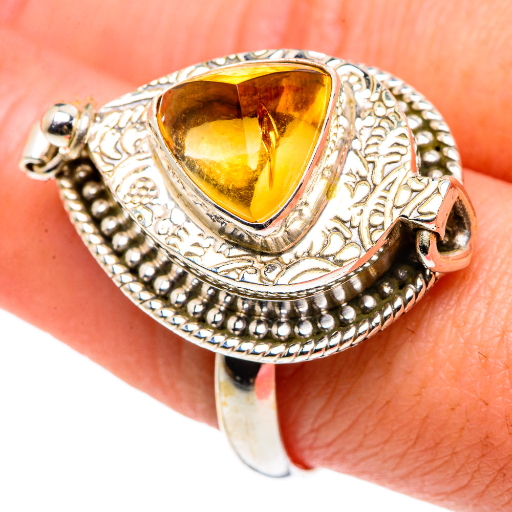 Citrine Rings handcrafted by Anasilvercos - RING90562