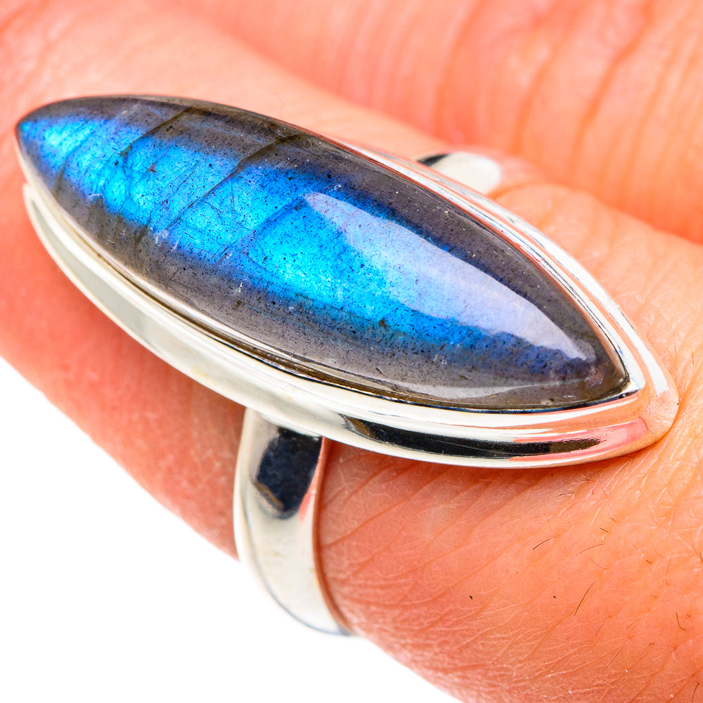 Labradorite Rings handcrafted by Anasilvercos - RING90594