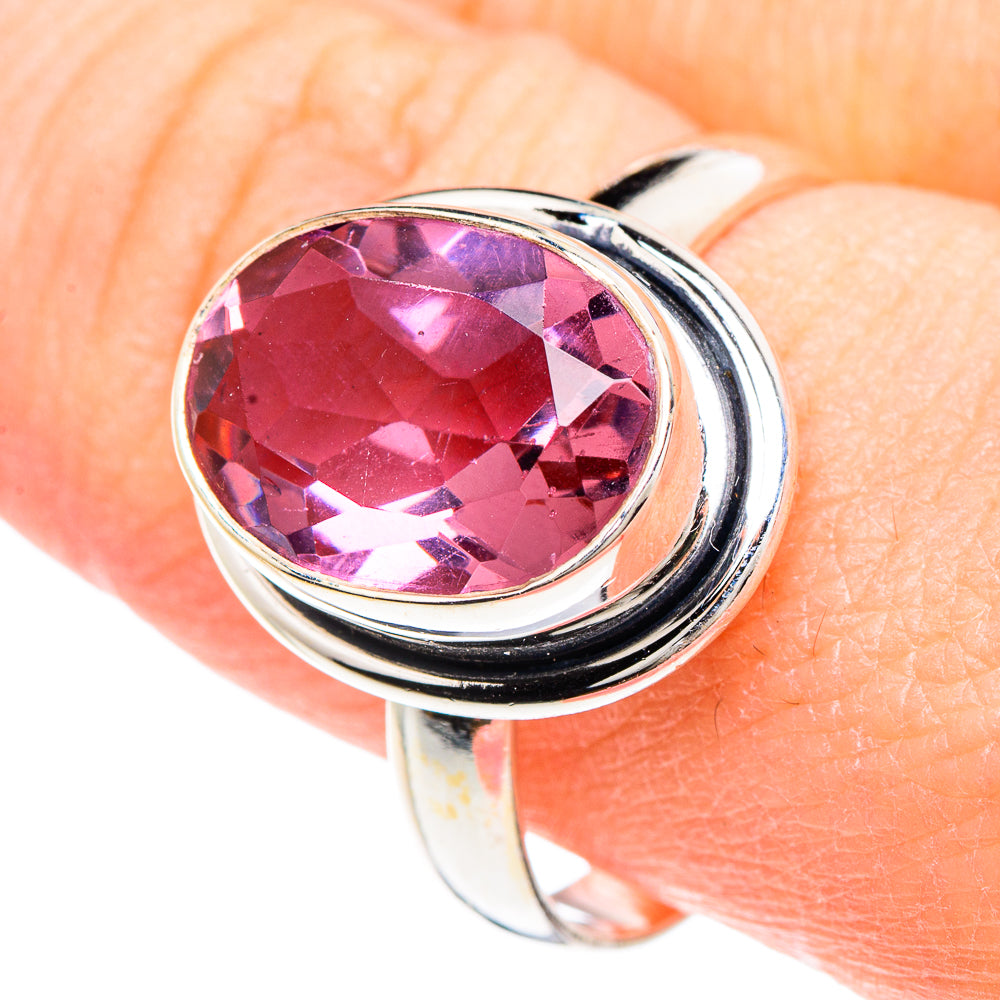 Color Change Alexandrite (Lab.) Rings handcrafted by Anasilvercos - RING90646
