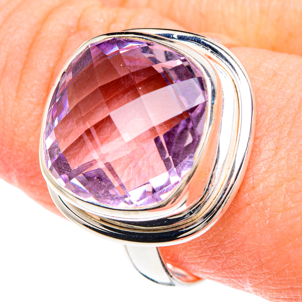Amethyst Rings handcrafted by Anasilvercos - RING90649