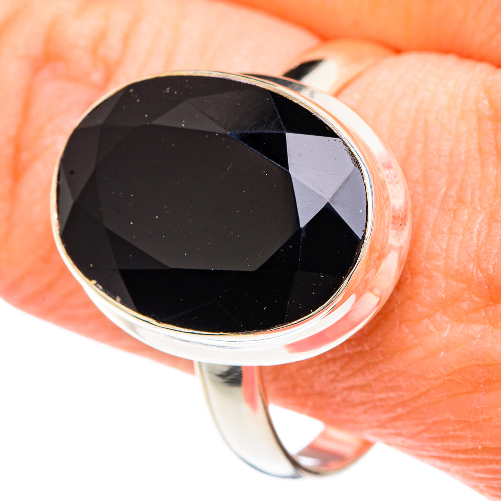 Black Onyx Rings handcrafted by Anasilvercos - RING90650