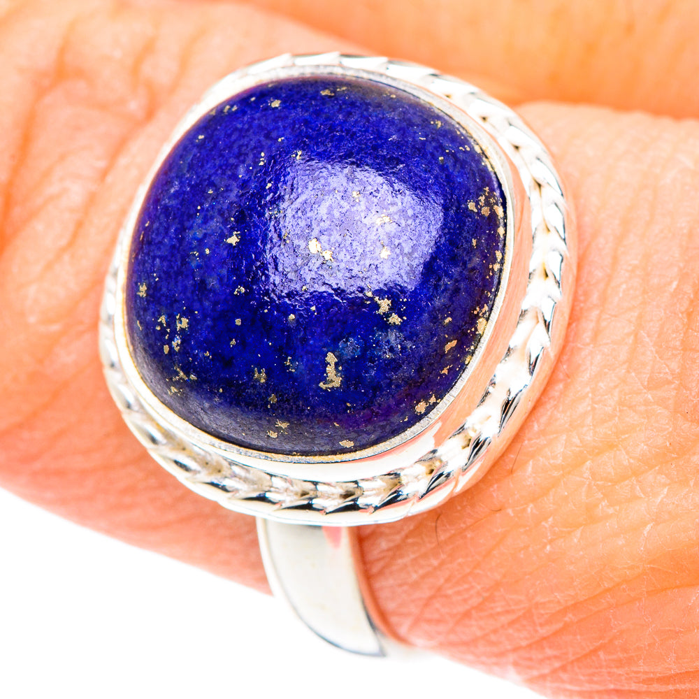 Lapis Lazuli Rings handcrafted by Anasilvercos - RING90659