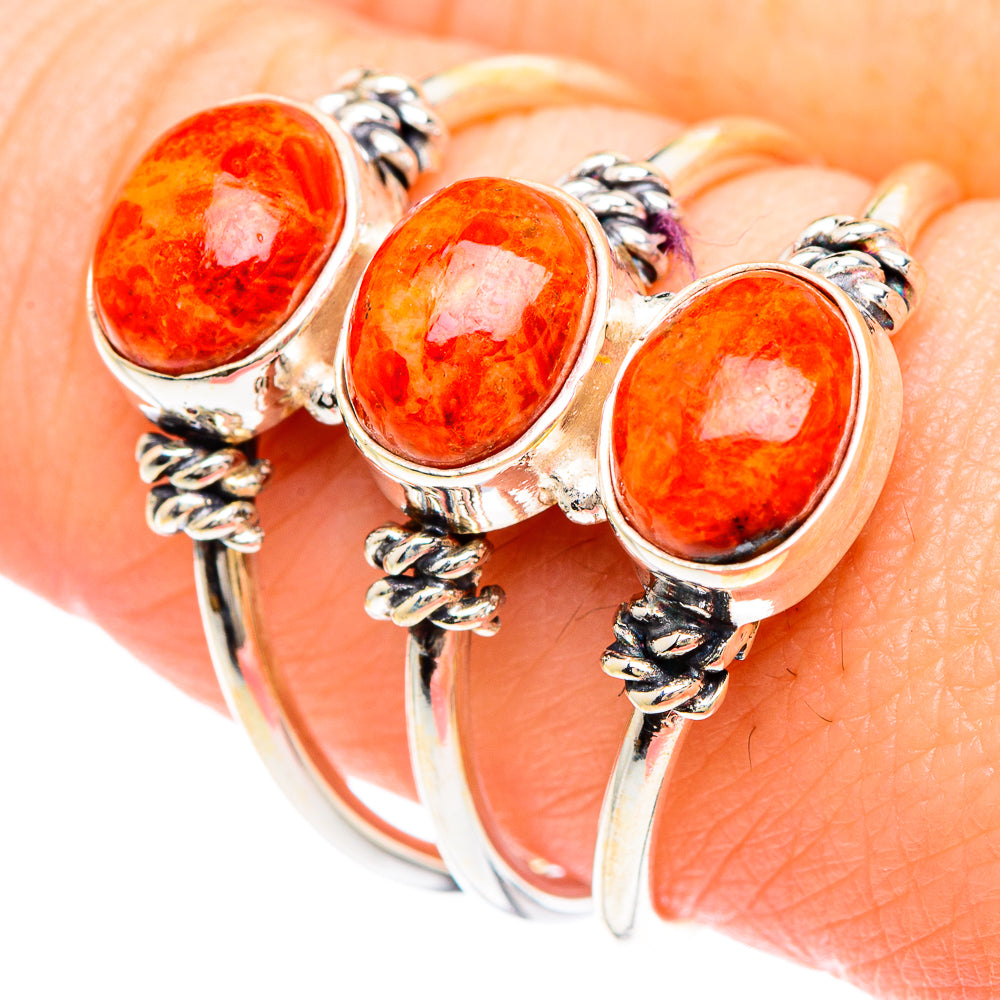 Sponge Coral Rings handcrafted by Anasilvercos - RING90669