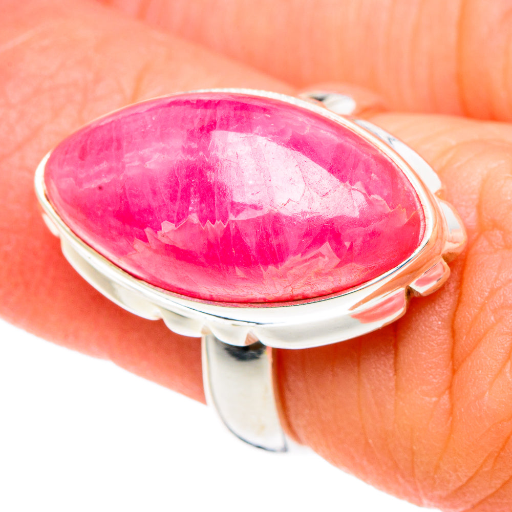 Rhodochrosite Rings handcrafted by Anasilvercos - RING90676