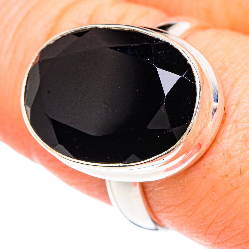Black Onyx Rings handcrafted by Anasilvercos - RING90686