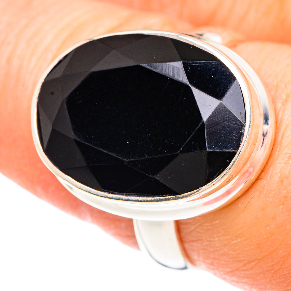 Black Onyx Rings handcrafted by Anasilvercos - RING90716
