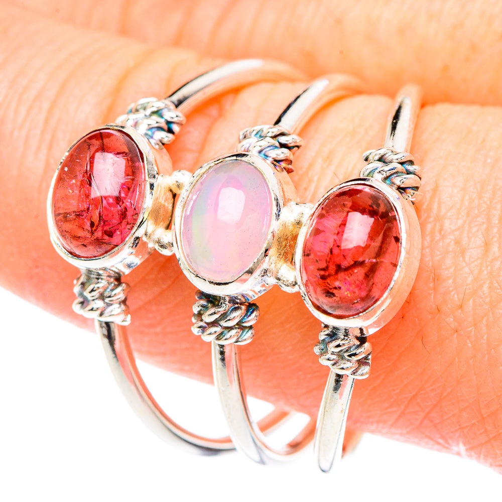Ethiopian Opal Rings handcrafted by Anasilvercos - RING90719