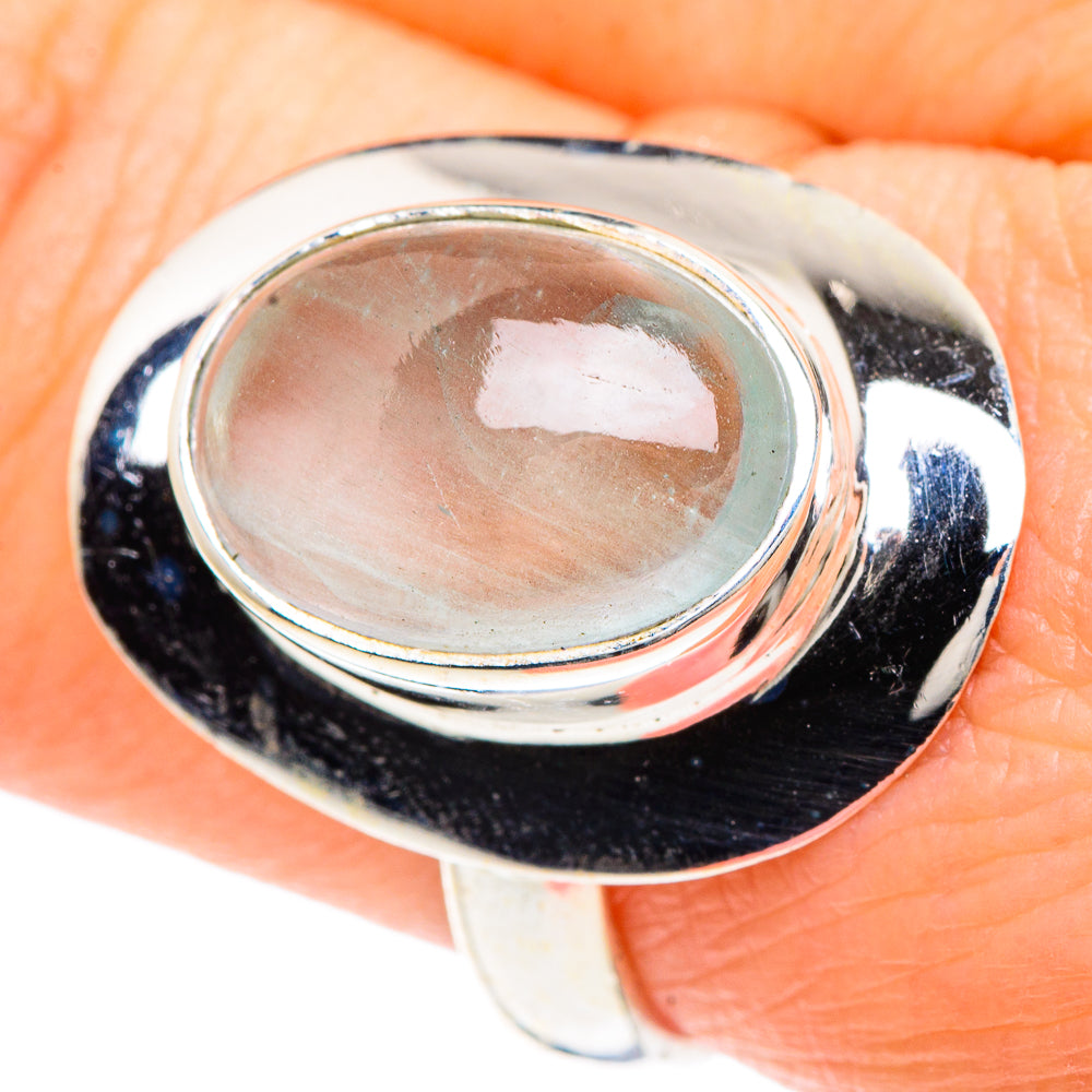 Aquamarine Rings handcrafted by Anasilvercos - RING90722
