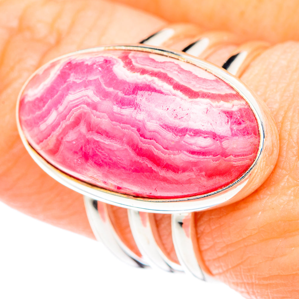 Rhodochrosite Rings handcrafted by Anasilvercos - RING90766