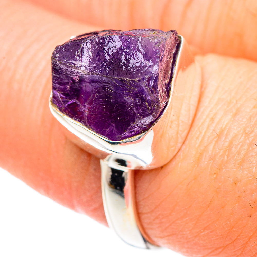 Amethyst Rings handcrafted by Anasilvercos - RING90796