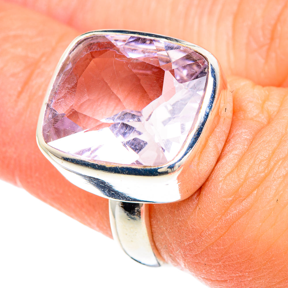 Kunzite Rings handcrafted by Anasilvercos - RING90797