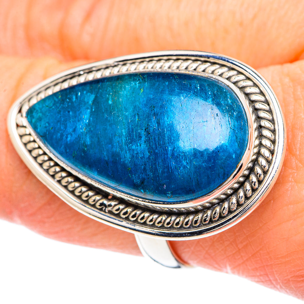 Apatite Rings handcrafted by Anasilvercos - RING90850