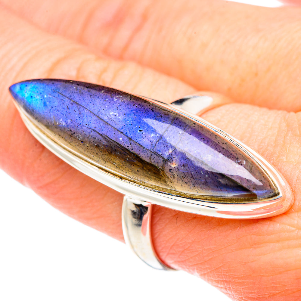 Labradorite Rings handcrafted by Anasilvercos - RING90854