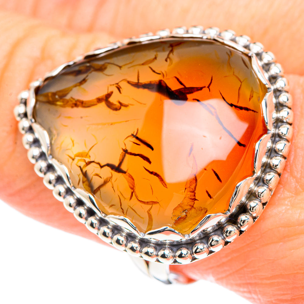 Montana Agate Rings handcrafted by Anasilvercos - RING90873