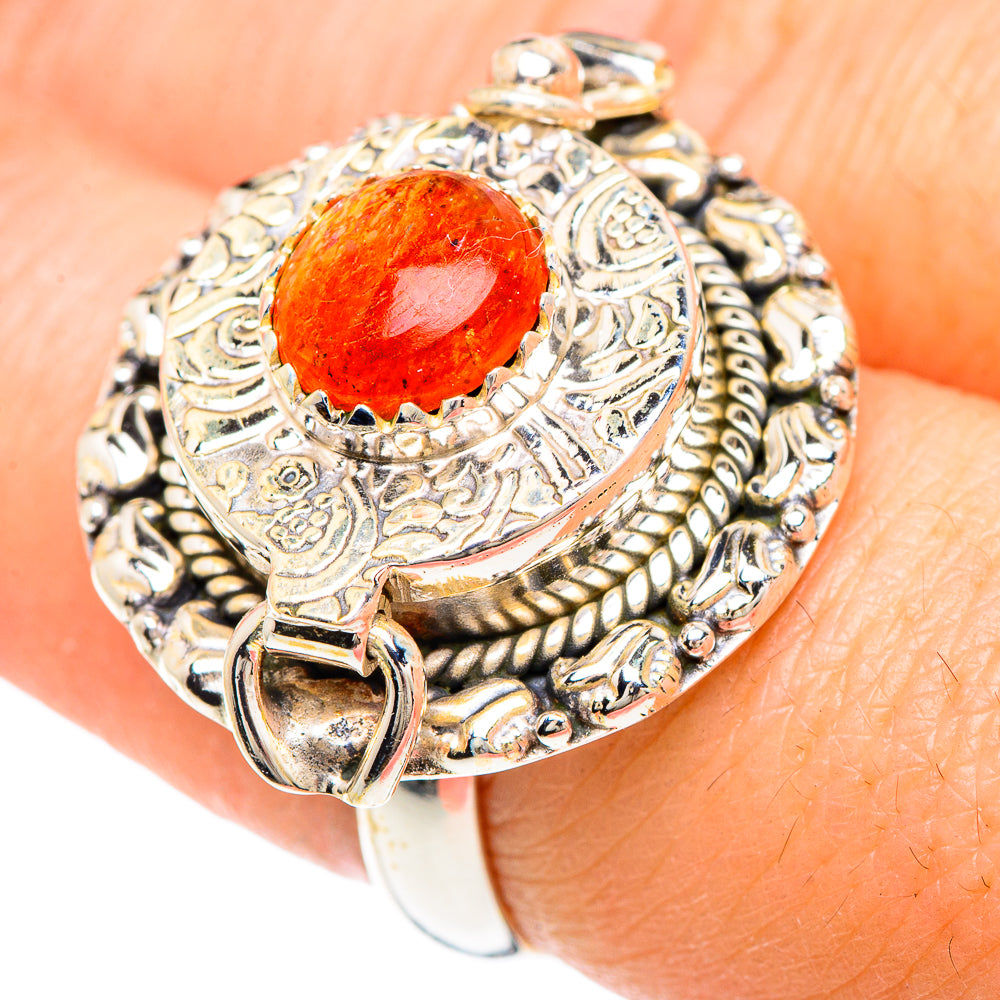 Sunstone Rings handcrafted by Anasilvercos - RING90874