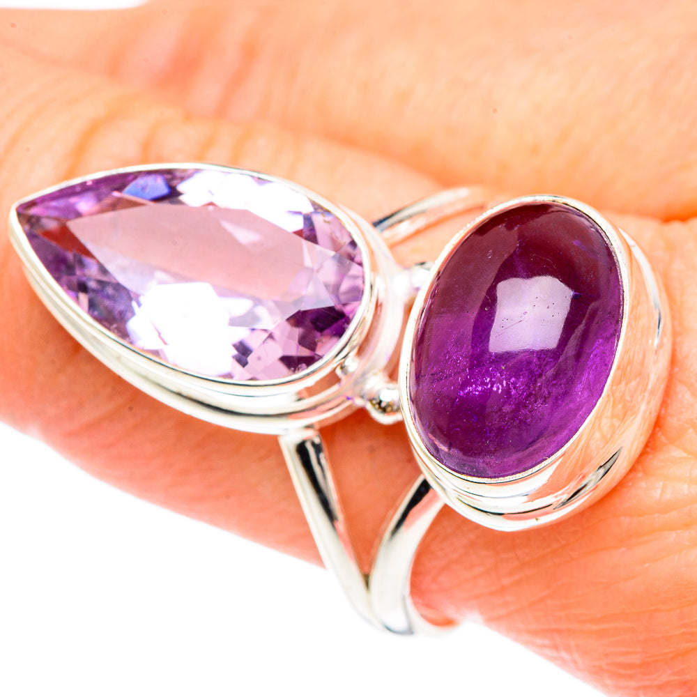 Amethyst Rings handcrafted by Anasilvercos - RING90880
