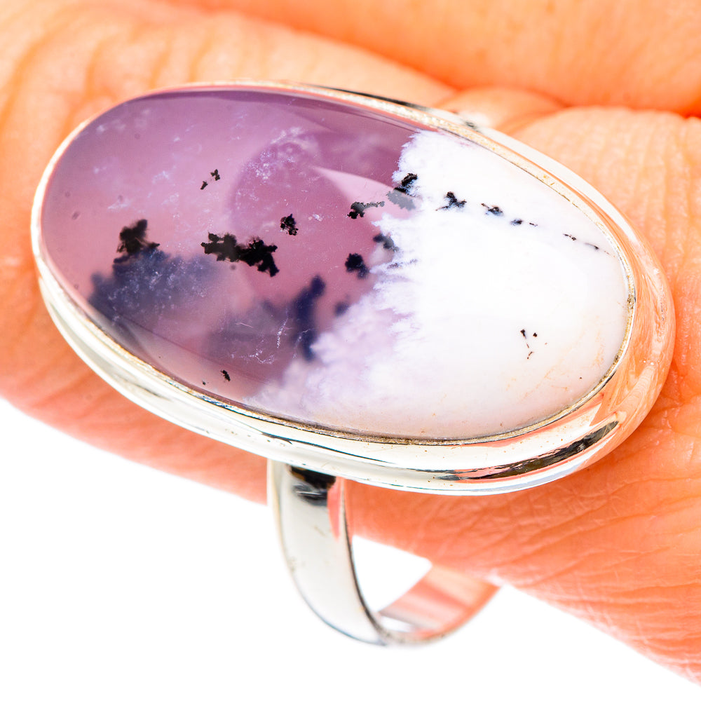 Dendritic Opal Rings handcrafted by Anasilvercos - RING90896