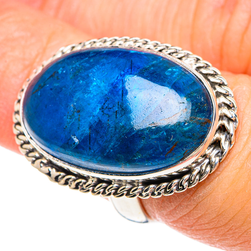 Apatite Rings handcrafted by Anasilvercos - RING90907