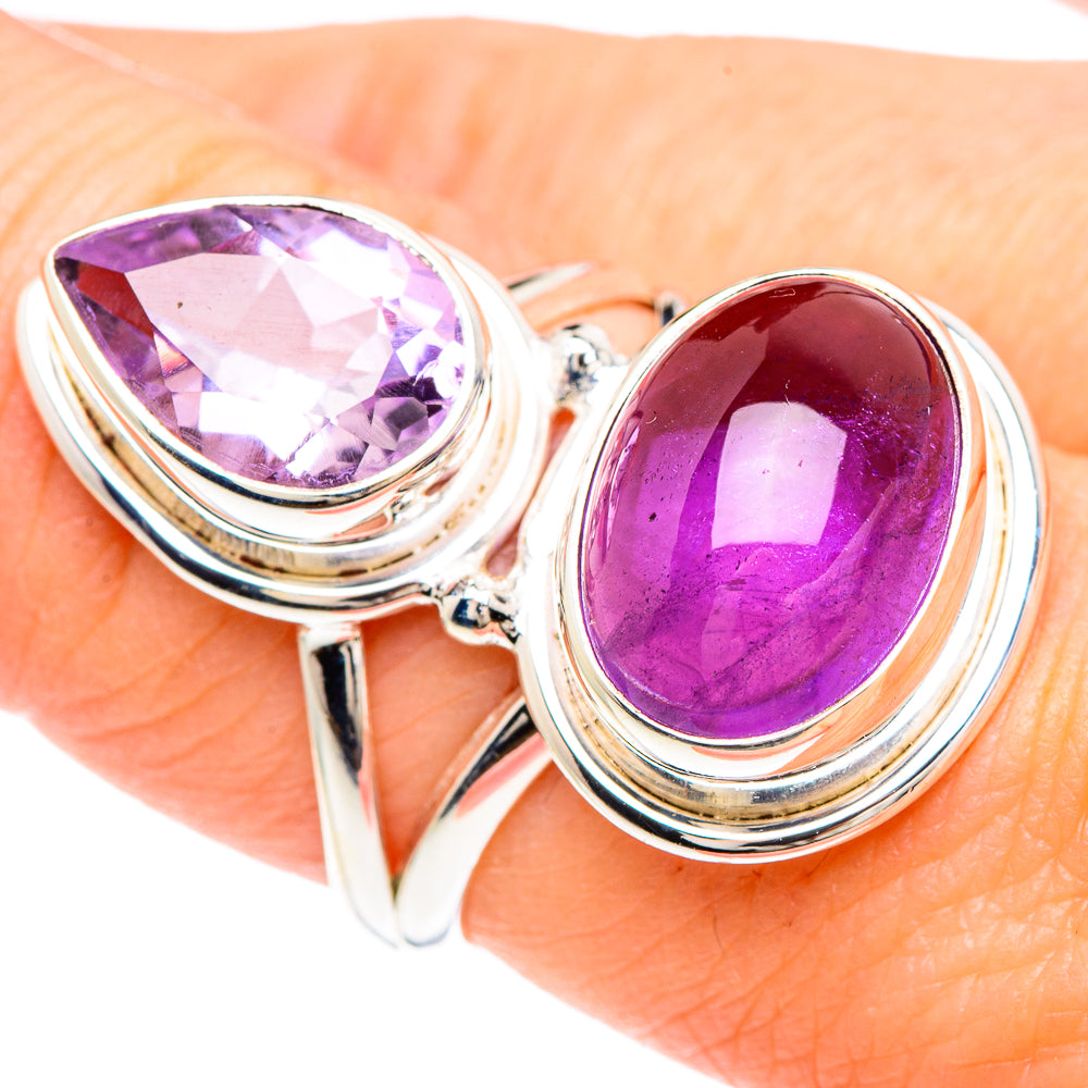 Amethyst Rings handcrafted by Anasilvercos - RING90938