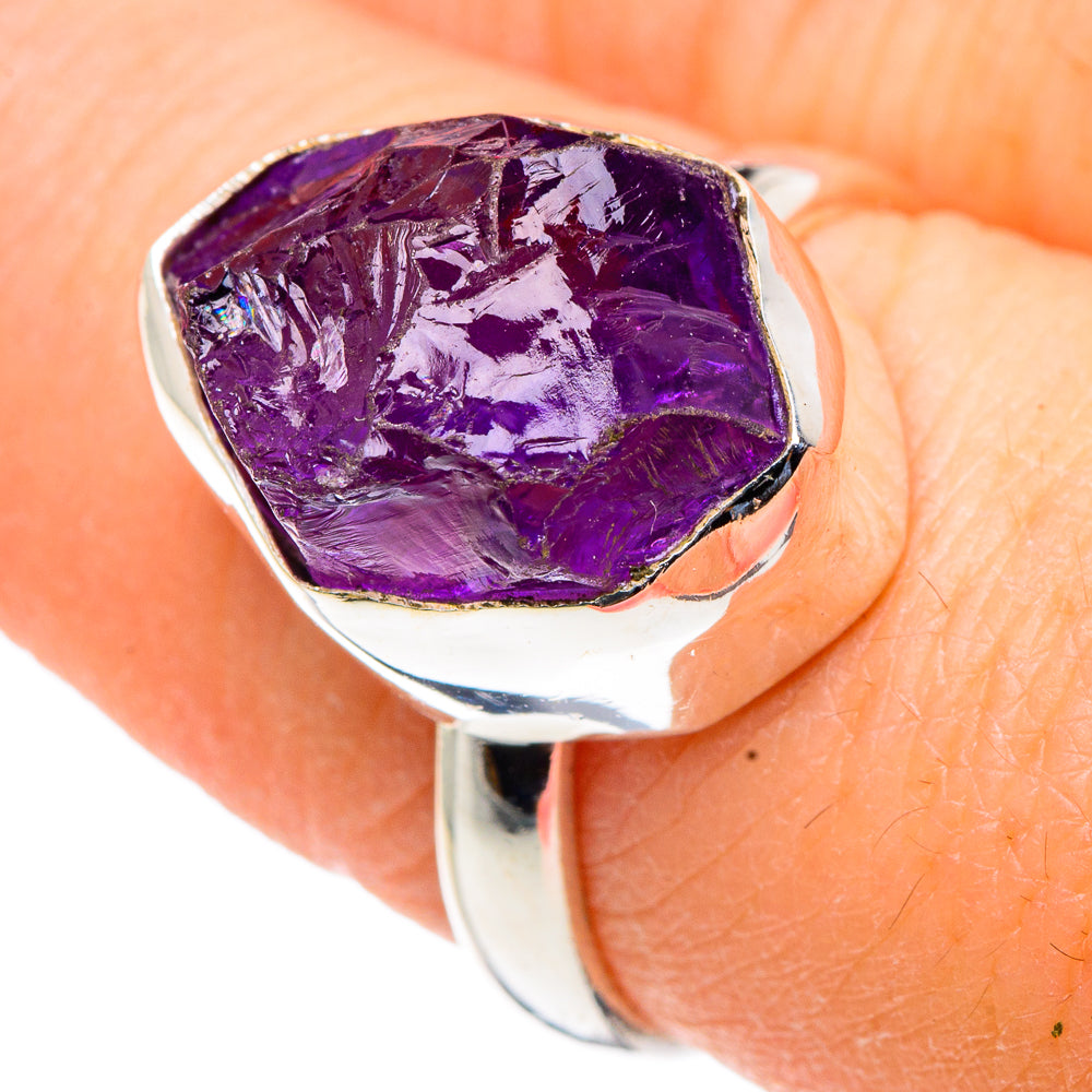 Amethyst Rings handcrafted by Anasilvercos - RING90975