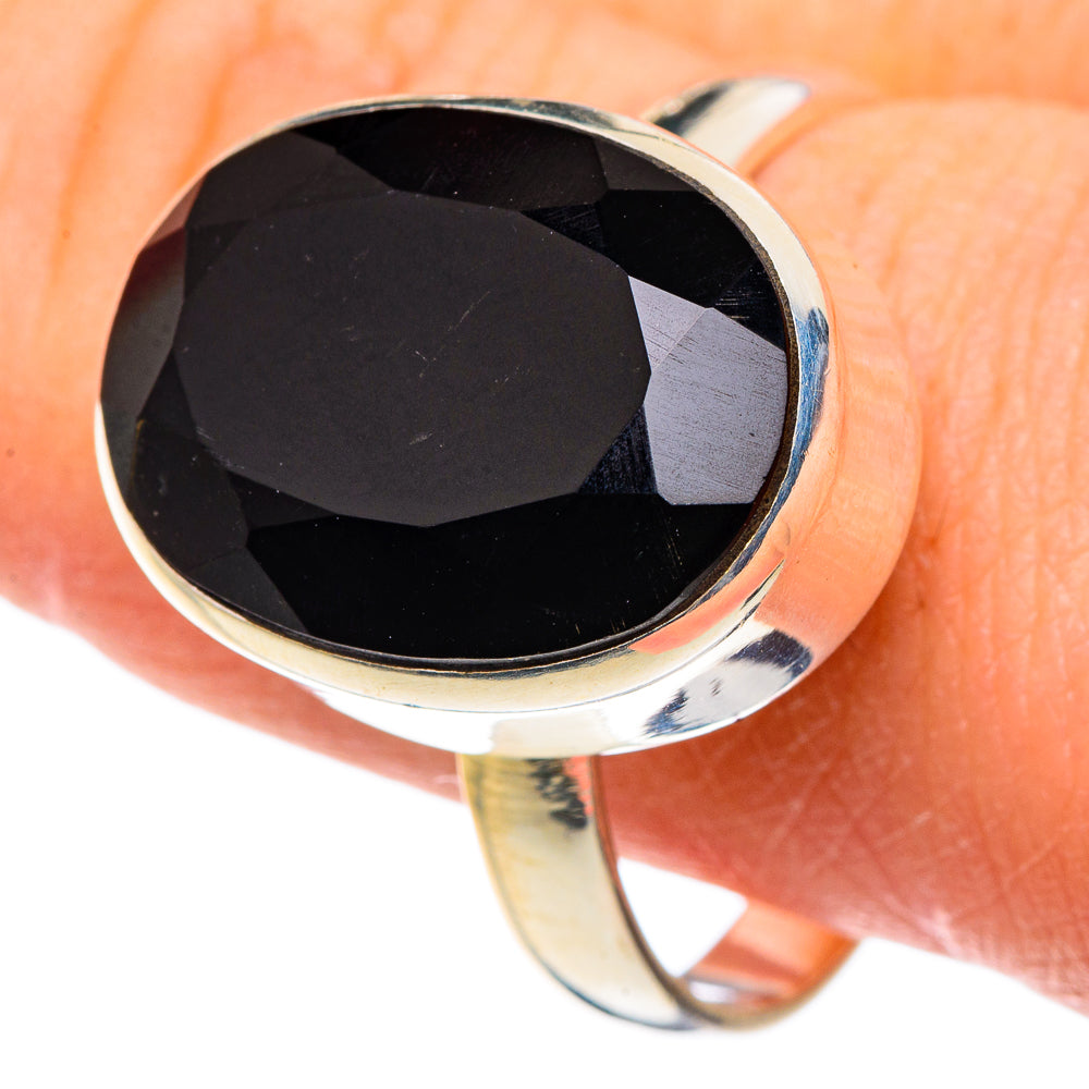 Black Onyx Rings handcrafted by Anasilvercos - RING90979