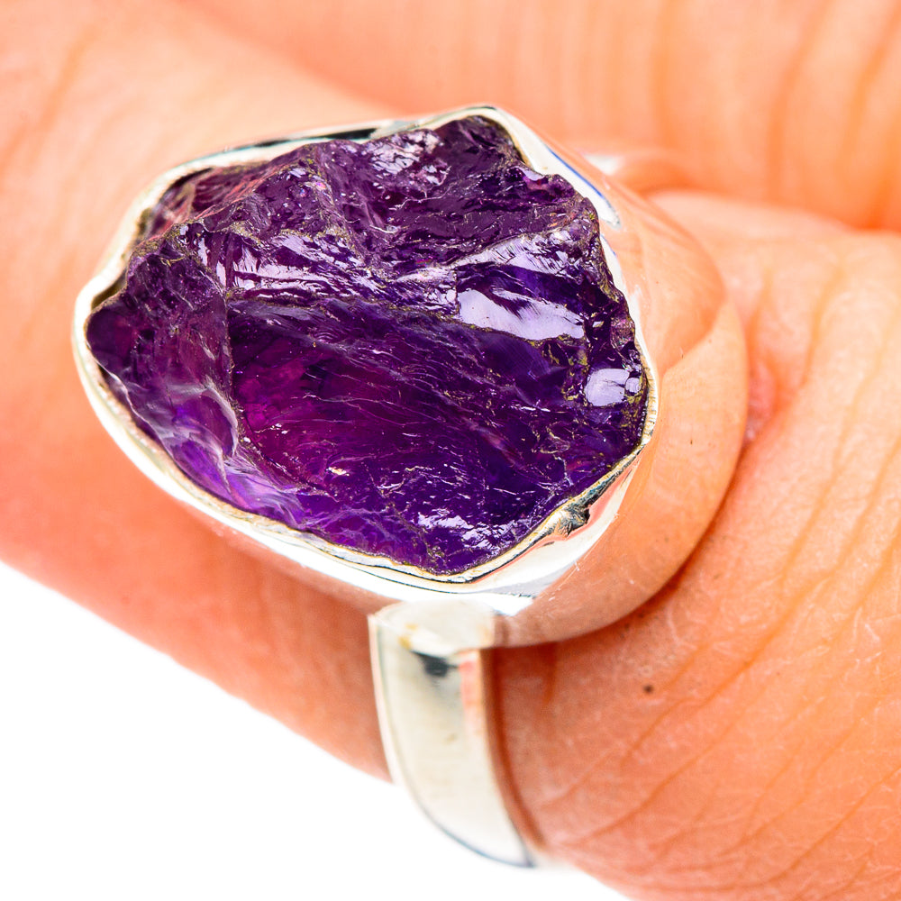 Amethyst Rings handcrafted by Anasilvercos - RING91014
