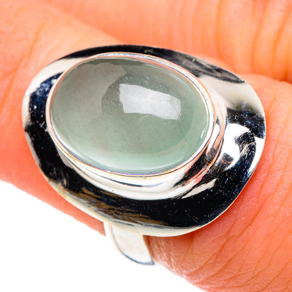 Aquamarine Rings handcrafted by Anasilvercos - RING91063