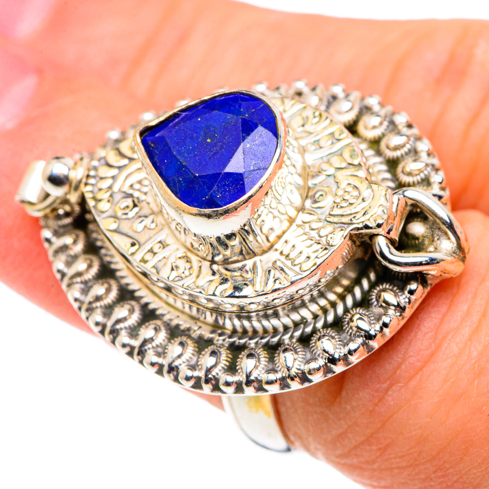 Lapis Lazuli Rings handcrafted by Anasilvercos - RING91152