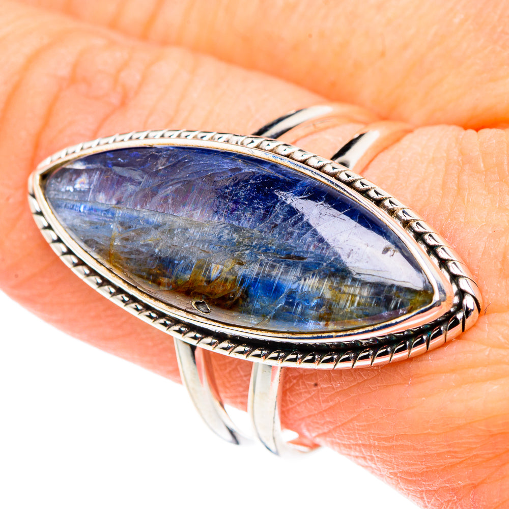 Kyanite Rings handcrafted by Anasilvercos - RING91153