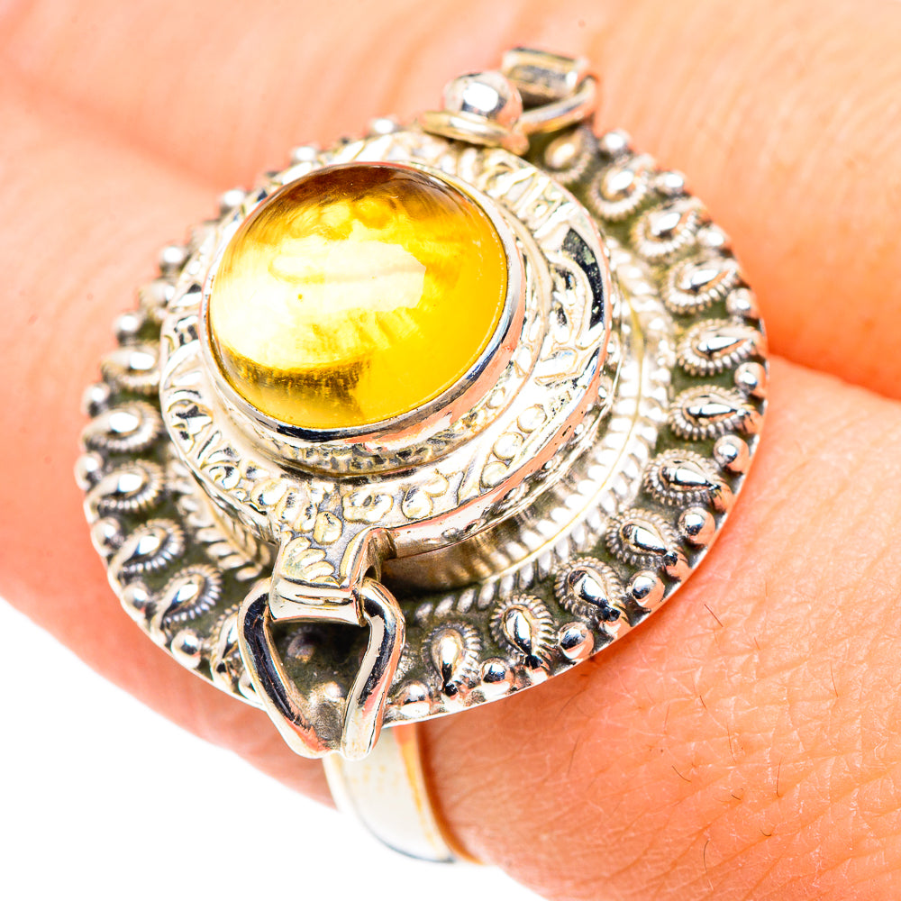 Citrine Rings handcrafted by Anasilvercos - RING91178