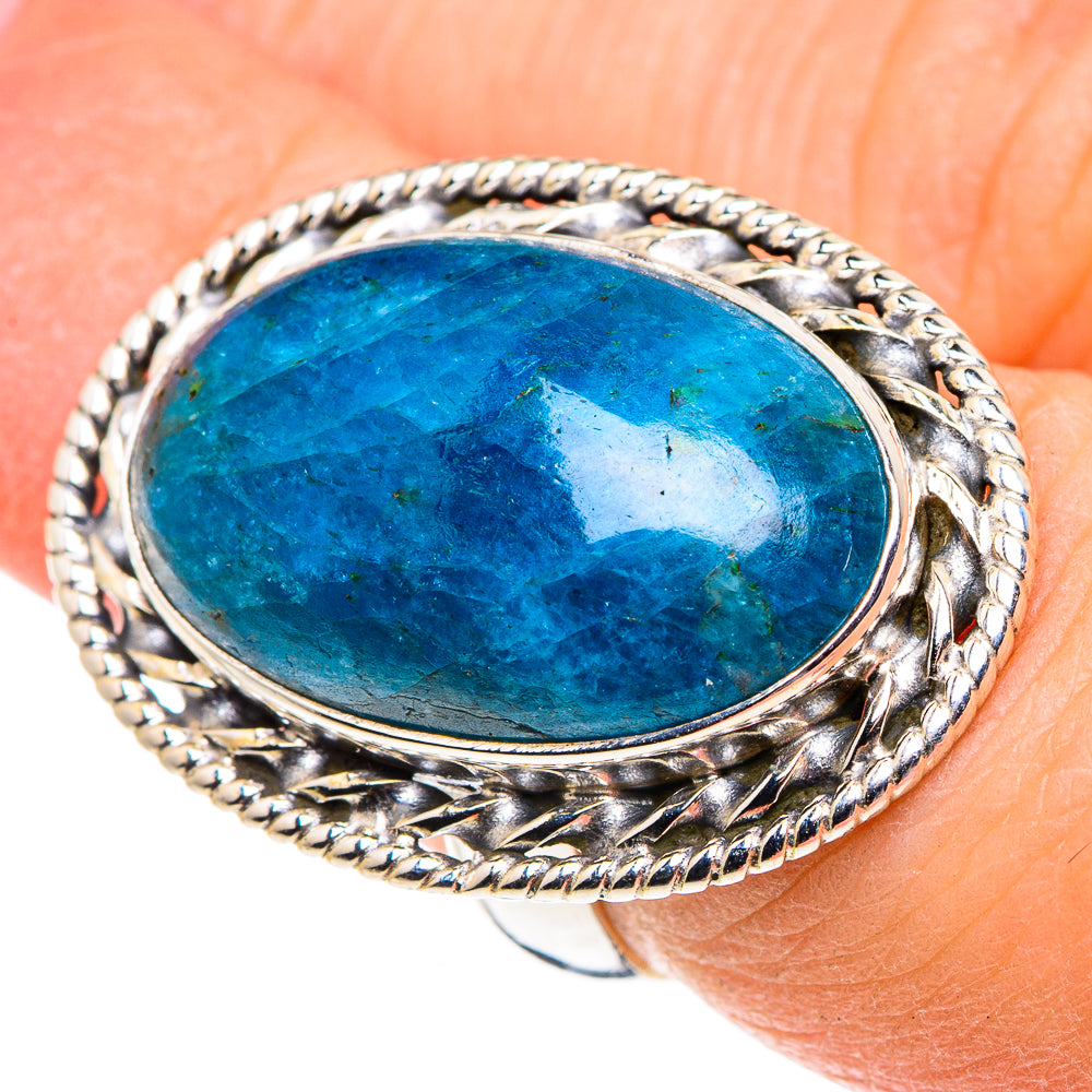 Apatite Rings handcrafted by Anasilvercos - RING91207