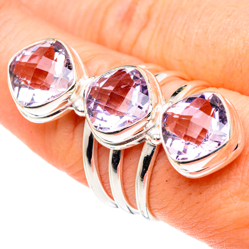 Amethyst Rings handcrafted by Anasilvercos - RING91227