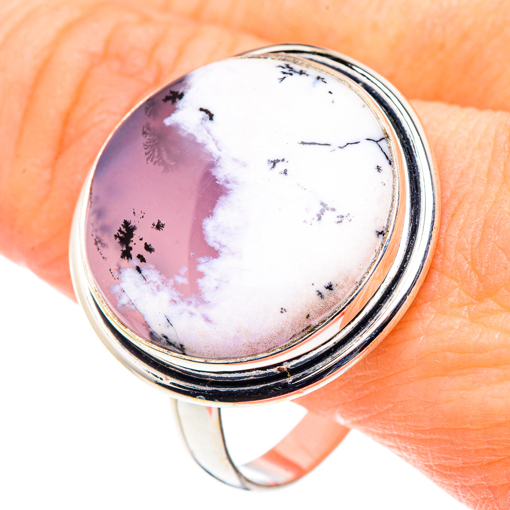 Dendritic Opal Rings handcrafted by Anasilvercos - RING91234
