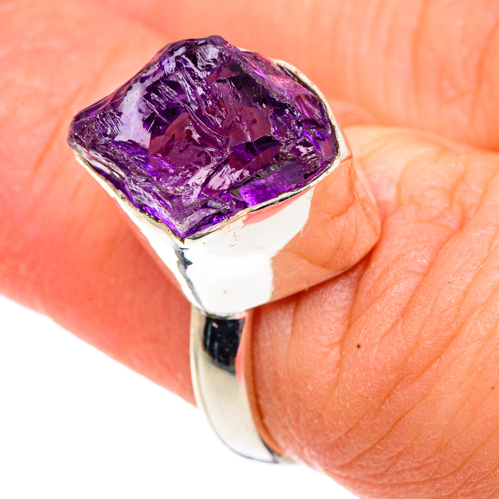 Amethyst Rings handcrafted by Anasilvercos - RING91368