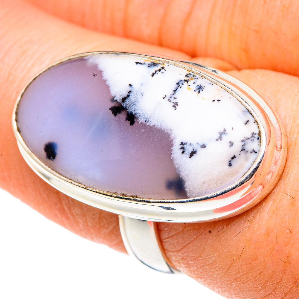 Dendritic Opal Rings handcrafted by Anasilvercos - RING91372