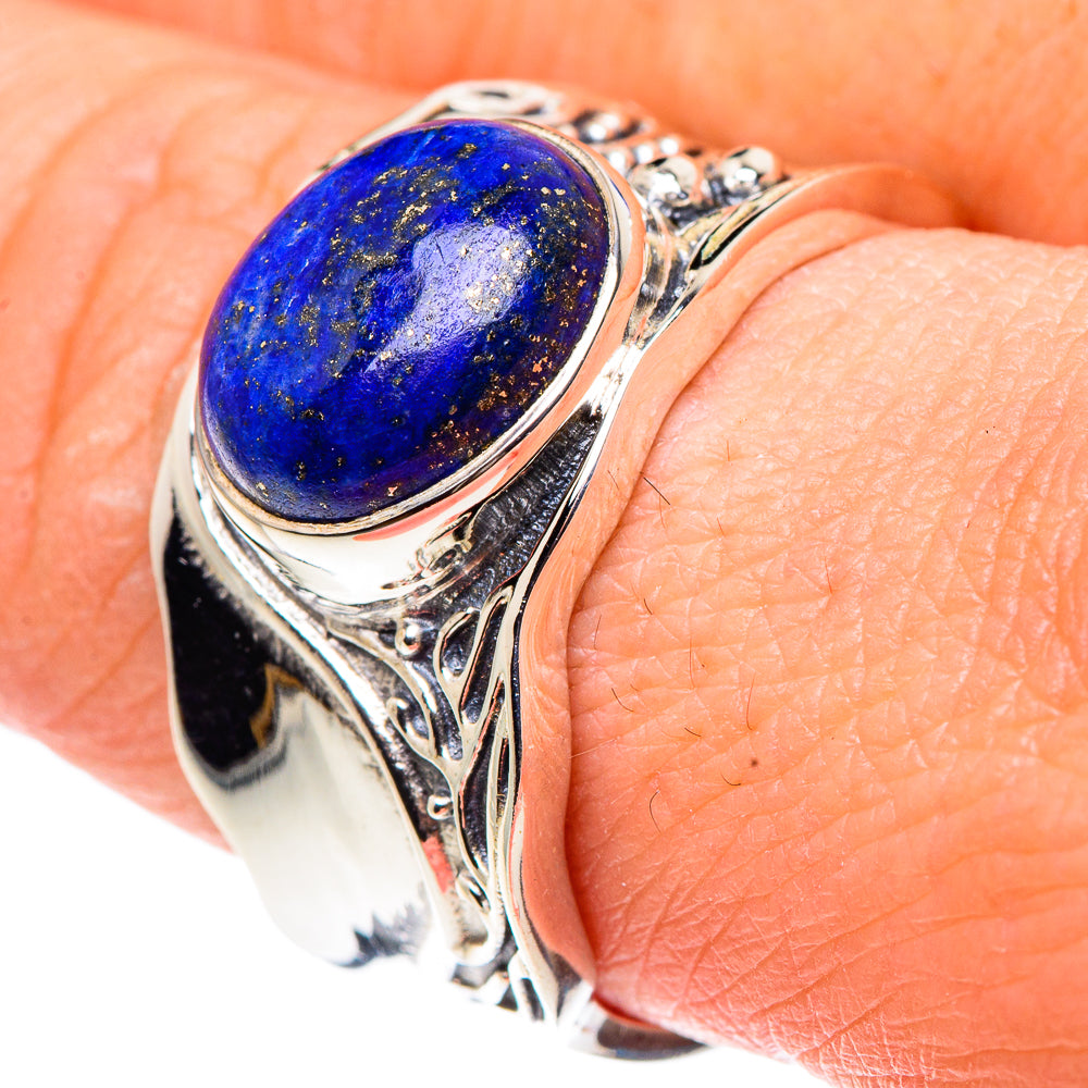 Lapis Lazuli Rings handcrafted by Anasilvercos - RING91400