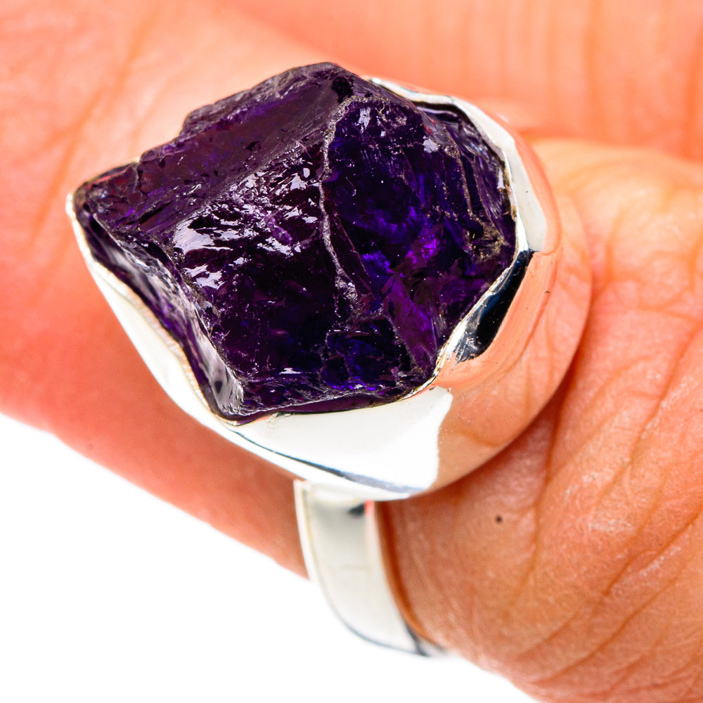 Amethyst Rings handcrafted by Anasilvercos - RING91415