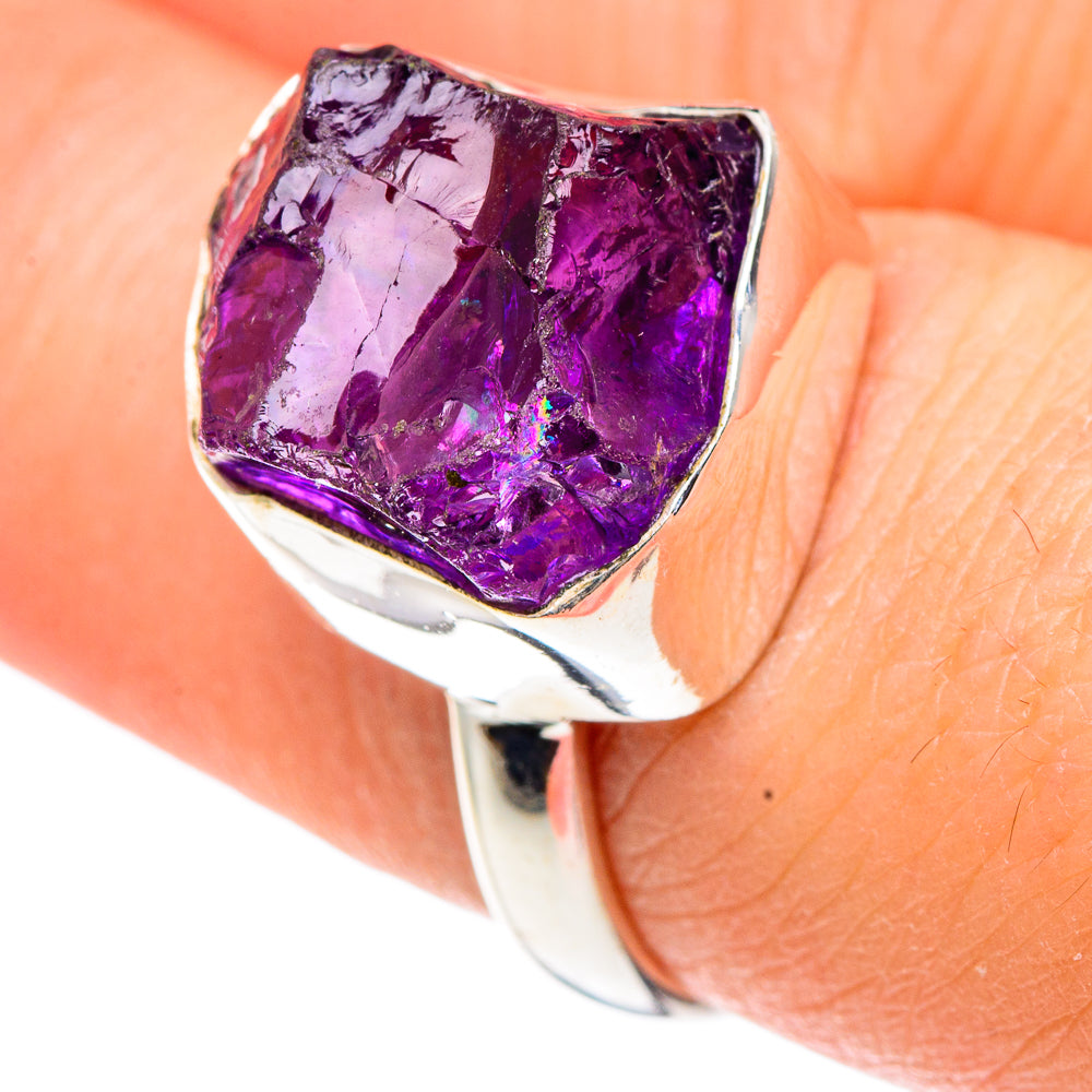 Amethyst Rings handcrafted by Anasilvercos - RING91417